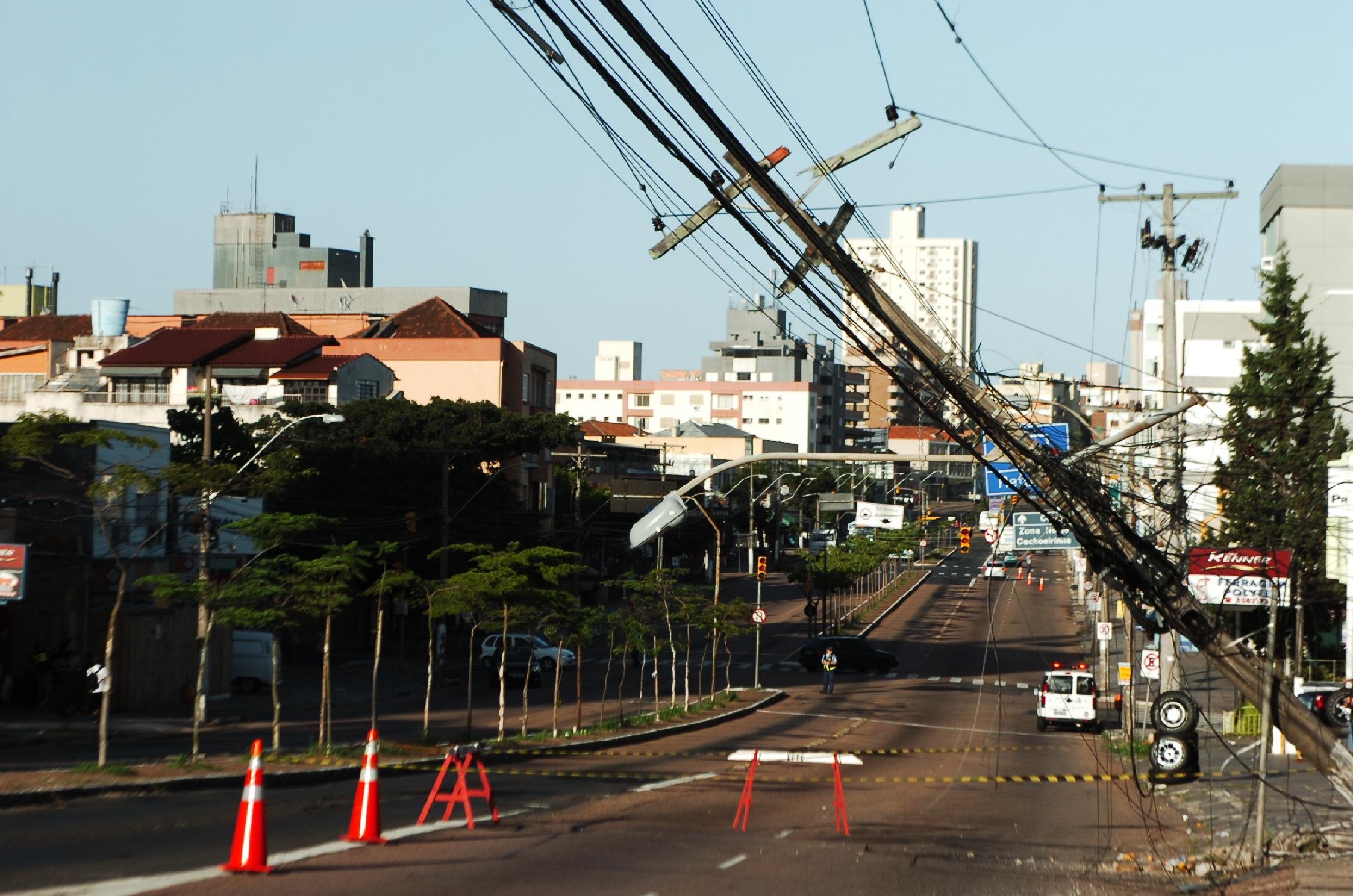 Normalizado fornecimento de luz em Porto Alegre