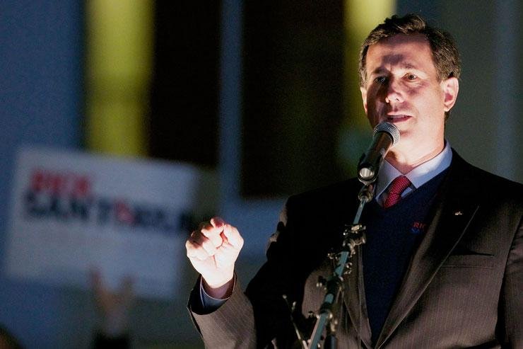 Nos EUA, Santorum avan&ccedil;a entre pr&eacute;-candidatos republicanos