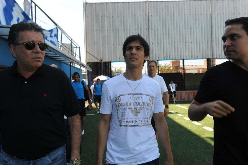 Ao lado de Bertoglio, Pelaipe acompanhe o Gr&ecirc;mio no Passo D&acute;Areia