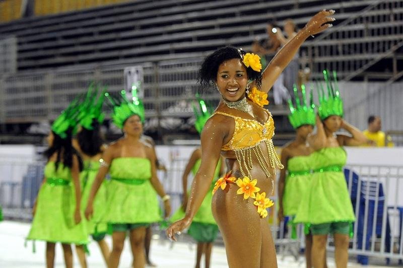 Tamb&eacute;m foi destacada a cultura afro-brasileira