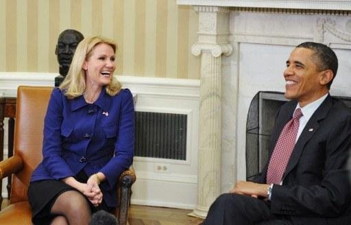 Presidente americano se reuniu na Casa Branca com a primeira-ministra da Dinamarca