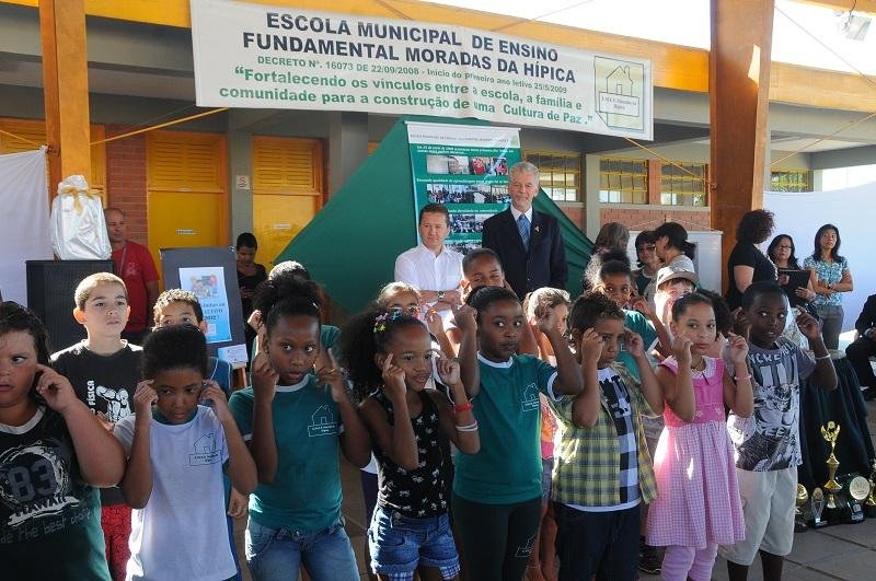 Prefeito Fortunati participou de evento em escola da H&iacute;pica