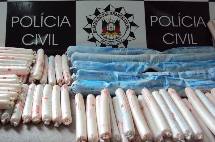 Material seria suficiente para explodir mais de100 caixas, conforme engenheiro