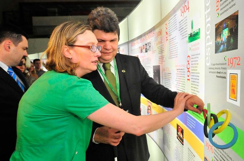 Maria do Ros&aacute;rio destacou a valoriza&ccedil;&atilde;o e respeito &agrave; dignidade de todos atrav&eacute;s da mostra