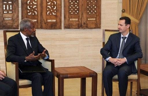Enviado da ONU conversa com presidente da S&iacute;ria sobre crise no pa&iacute;s