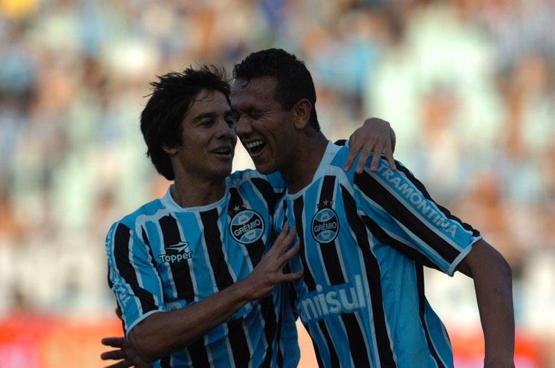 Bertoglio recebeu elogios do t&eacute;cnico do Gr&ecirc;mio