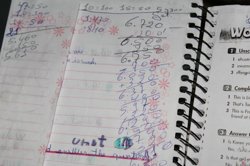 L&iacute;der do tr&aacute;fico usava o caderno da filha de 10 anos para anotar o movimento das vendas