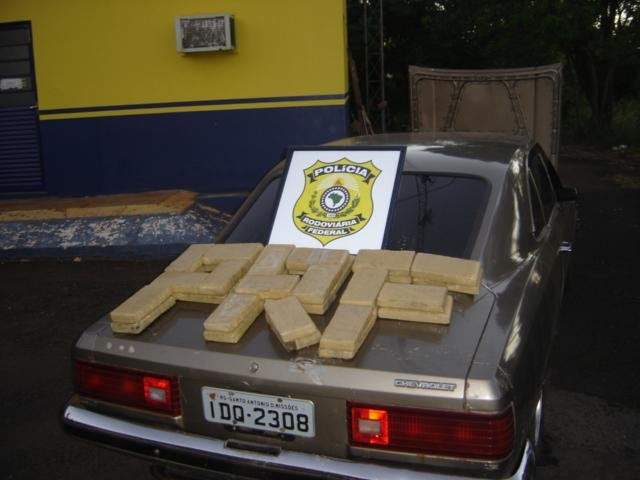 Droga estava em Opala abordado na BR 472, em S&atilde;o Borja