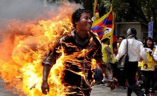 Autoimola&ccedil;&atilde;o ocorreu em protesto contra China
