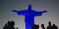 Cristo Redentor ficou azul no Dia Mundial da Conscientização do Autismo