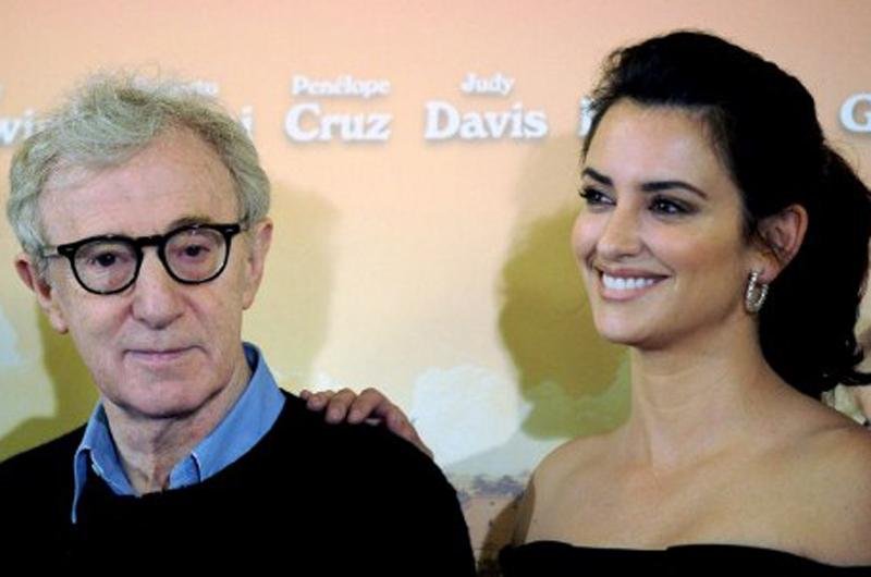 Woddy Allen e Penelope Cruz apresentaram novo filme em Roma