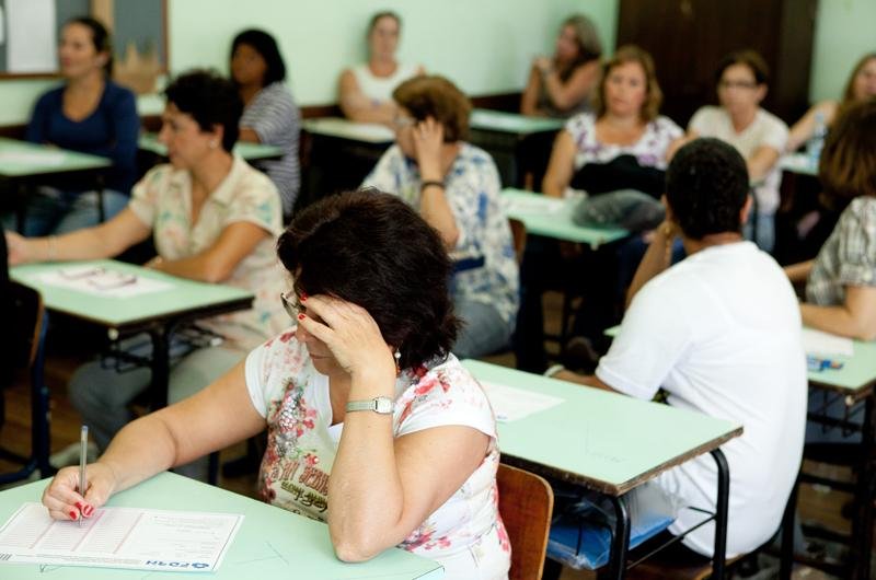 As provas para o Concurso P&uacute;blico do Magist&eacute;rio Estadual terminaram &agrave;s 18h deste domingo