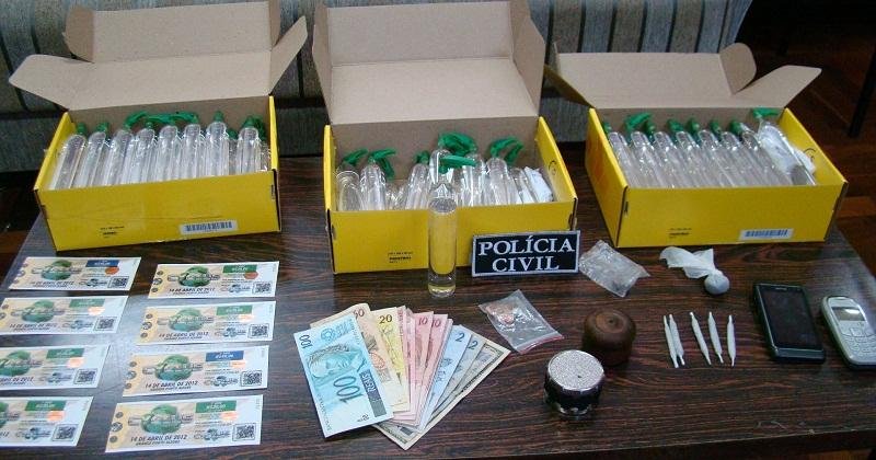 Entorpecentes seriam levados &agrave; festa rave em Alvorada