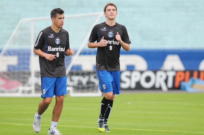 Treino definiu time do Gr&ecirc;mio para o jogo de s&aacute;bado
