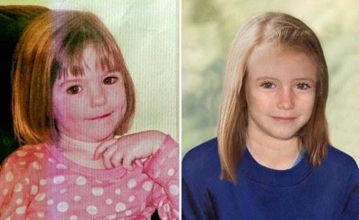 Foto de Madeleine mostra a suposta apar&ecirc;ncia aos nove anos