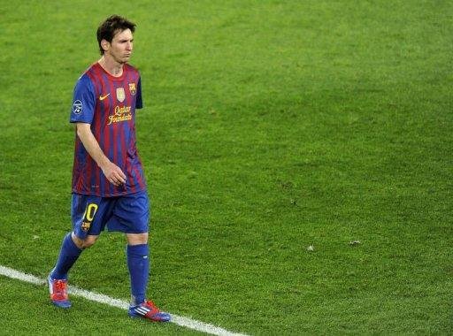 Barcelona, do craque argentino, foi eliminado pelo Chelsea da Liga dos Campe&otilde;es na semana passada