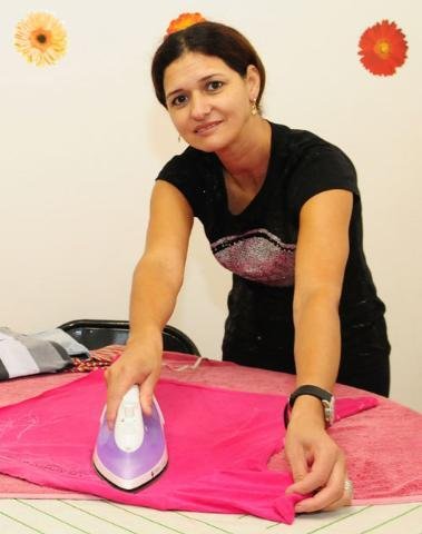 Ionara deixou emprego de dom&eacute;stica e hoje &eacute; diarista
