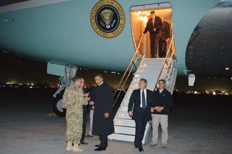 Obama desembarcou nesta ter&ccedil;a-feira no Afeganist&atilde;o