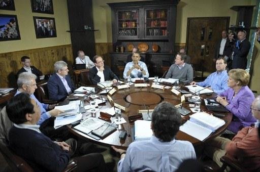 Obama estimula l&iacute;deres do G8 a aplicar medidas de crescimento econ&ocirc;mico