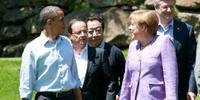 Obama recebeu líderes do G8 nos Estados Unidos
