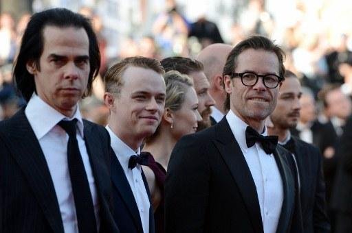 Nick Cave, Dane Dehaan e Guy Pearce no Festival de Cannes