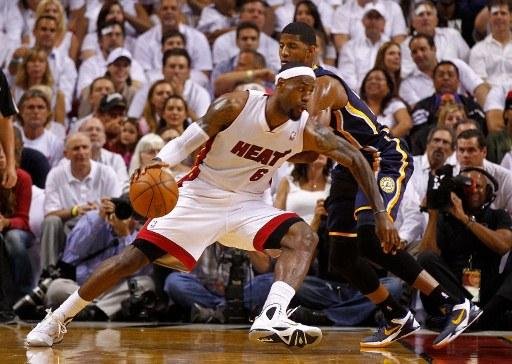 LeBron James marcou 30 pontos para o time de Miami 