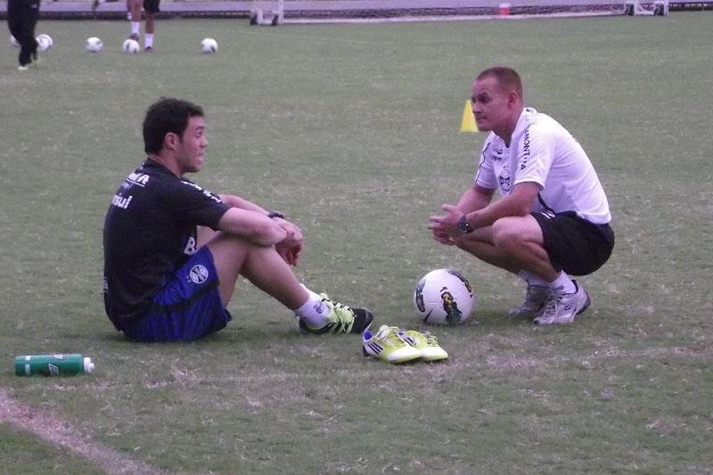 Kleber trabalhou corridas e exerc&iacute;cios localizados