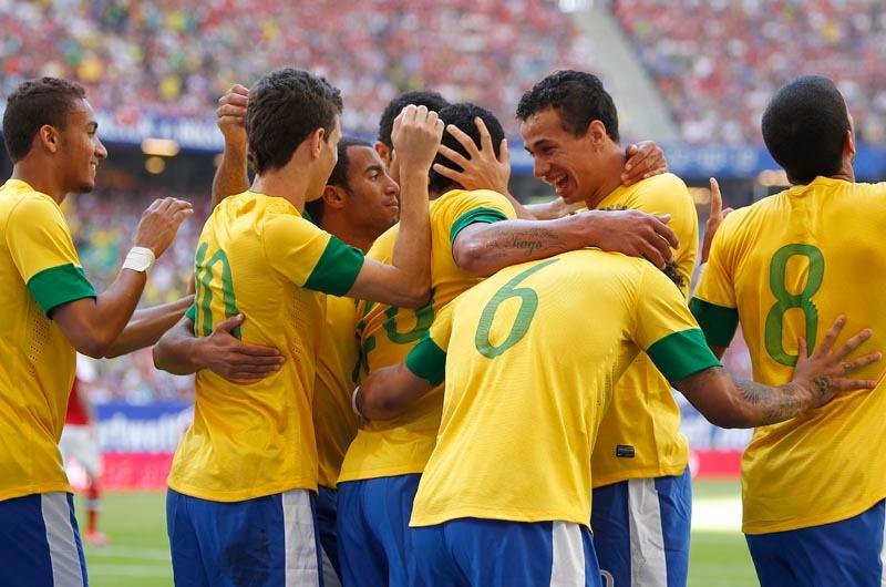    Sele&ccedil;&atilde;o brasileira superou a Dinamarca por 3 a 1 