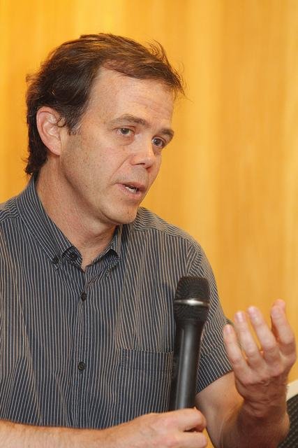 Diretor Andr&eacute;s Wood apresenta seu filme e fala com a imprensa no CineCear&aacute; 2012