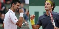Djokovic e Federer disputam uma vaga na final de Roland Garros