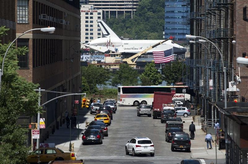 Nave espacial ser&aacute; exposta em museu de Nova Iorque