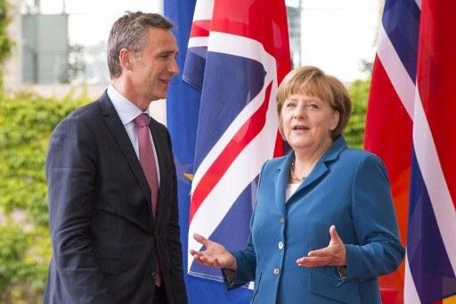 Merkel se encontrou com premi&ecirc; noruegu&ecirc;s Jens Stoltenberg