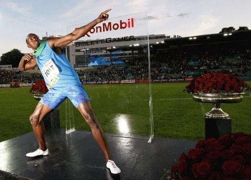 Bolt venceu a disputa com o tempo de 9s79
