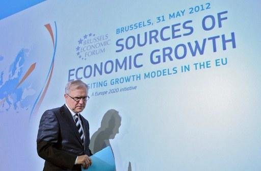 Comiss&aacute;rio europeu Olli Rehn disse que Espanha precisa enviar um pedido de ajuda 