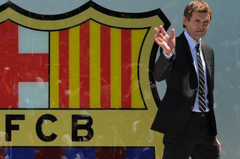Tito Vilanova foi apresentado como novo t&eacute;cnico do Barcelona