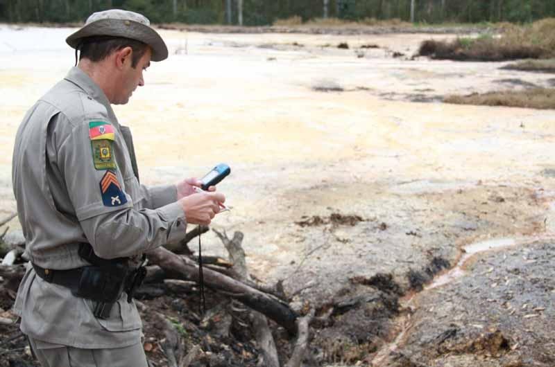 Brigada Militar investiga den&uacute;ncia de dano ambiental