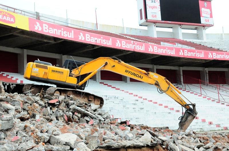 Obras no Beira-Rio provocaram interdi&ccedil;&atilde;o do est&aacute;dio em dias de jogo