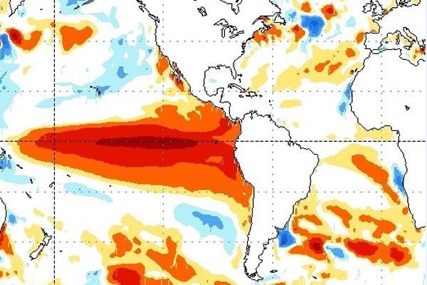 El Ni&ntilde;o come&ccedil;a a se desenvolver no Pac&iacute;fico