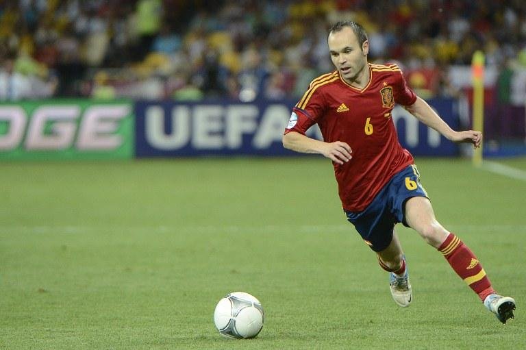 Uefa anuncia Iniesta como o melhor jogador da Eurocopa