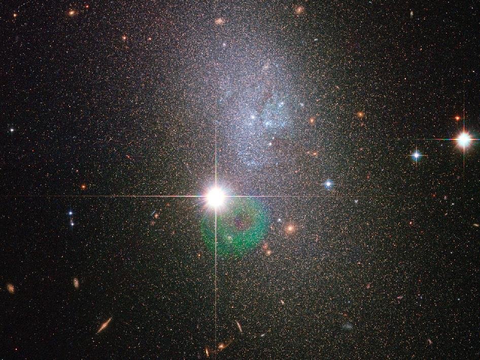 Hubble captura gal&aacute;xia an&atilde; na constela&ccedil;&atilde;o Ursa Maior