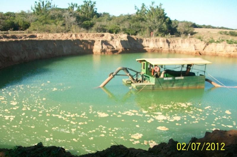 Jazida de areia foi interditada em Viam&atilde;o