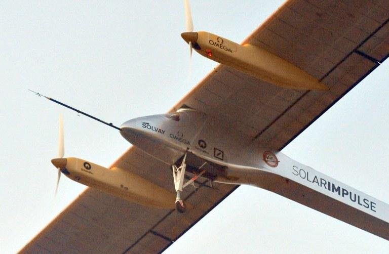 Solar Impulse inicia retorno para a Su&iacute;&ccedil;a 