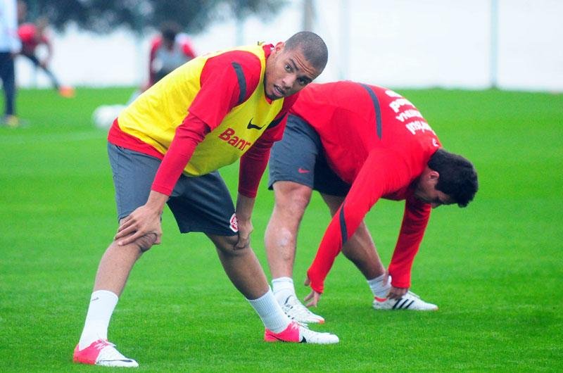 Desta ter&ccedil;a no treino do Inter