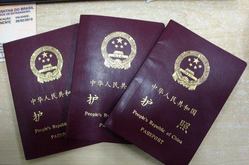 PF apreendeu passaportes chineses