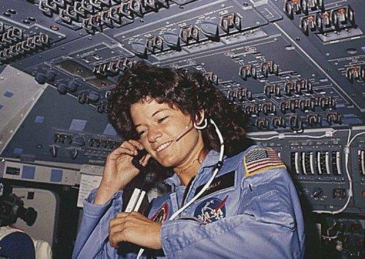 Sally Ride chegou pela primeira vez ao espa&ccedil;o em 1983