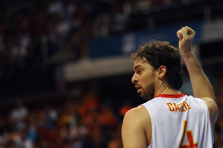 Paul Gasol &eacute; o destaque do basquete da Espanha