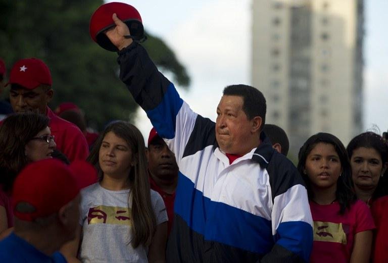 Presidente da Venezuela, Hugo Ch&aacute;vez, come&ccedil;a campanha presidencial ap&oacute;s se recuperar de um c&acirc;ncer