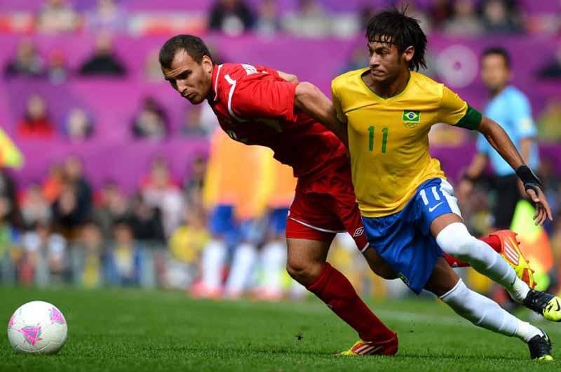 Neymar dedica seu gol contra a Bielorr&uacute;ssia ao velocista Usain Bolt  
