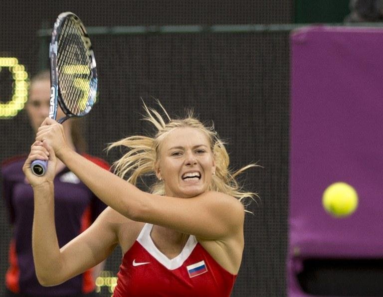 Maria Sharapova estreia com vit&oacute;ria em Londres