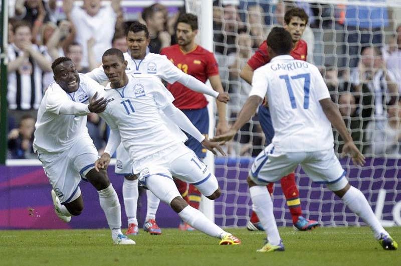 Honduras elimina Espanha da Olimp&iacute;ada
